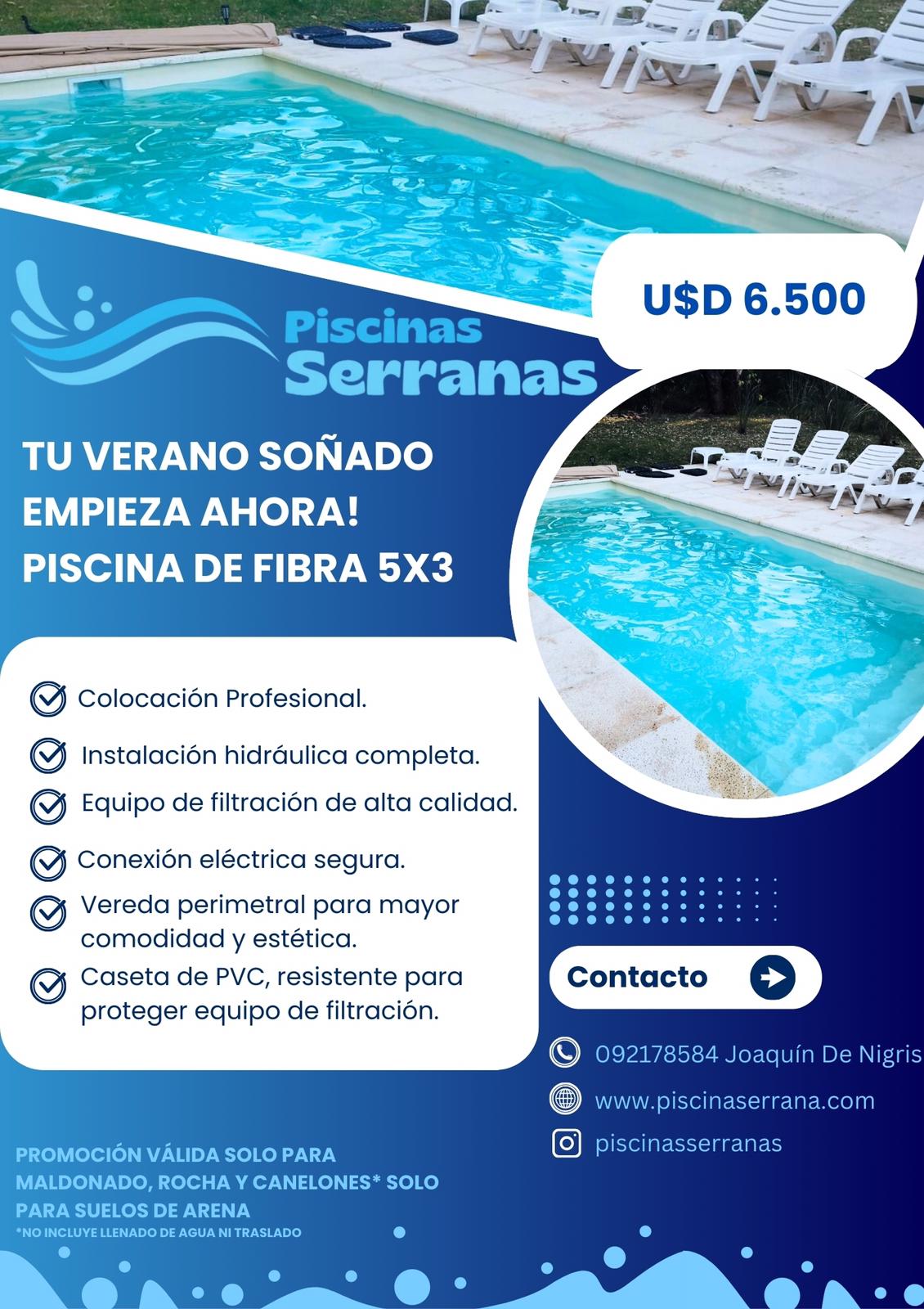 Oferta de mantenimiento de piscinas